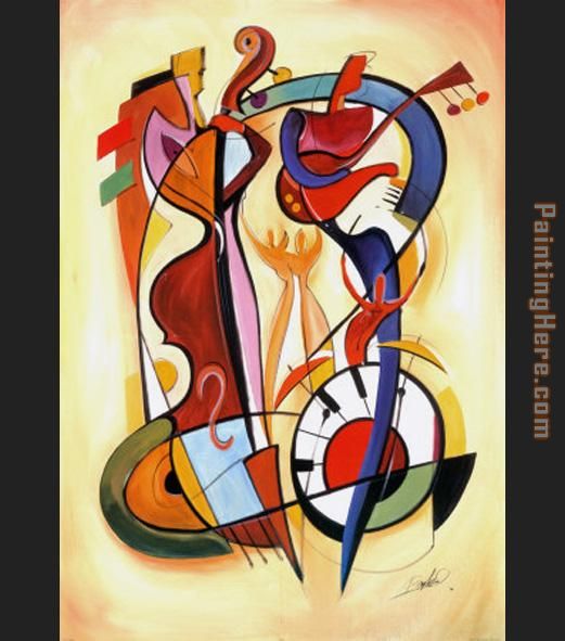 Alfred Gockel Wild Party I